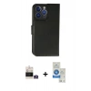 MARSİLYAN™- iPhone 14 Pro Max Kılıf Siluet Işık Serisi - Şeffaf Royal Nano Ekran Koruyucu + Bilvis Titan Kamera Lens - GS