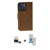 MARSİLYAN™- iPhone 14 Pro Max Kılıf Siluet Işık Serisi - Şeffaf Royal Nano Ekran Koruyucu + Bilvis Titan Kamera Lens - GS