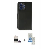 MARSİLYAN™- iPhone 14 Pro Max Kılıf Siluet Işık Serisi - Şeffaf Royal Nano Ekran Koruyucu + Bilvis Titan Kamera Lens - GD