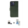 MARSİLYAN™- iPhone 14 Pro Max Kılıf Siluet Işık Serisi - Şeffaf Royal Nano Ekran Koruyucu + Bilvis Titan Kamera Lens - GD