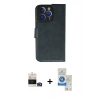 MARSİLYAN™- iPhone 14 Pro Max Kılıf Siluet Işık Serisi - Şeffaf Royal Nano Ekran Koruyucu + Bilvis Titan Kamera Lens - GD