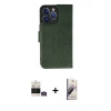 MARSİLYAN™- iPhone 14 Pro Max Kılıf Siluet Işık Serisi - Siyah Bilvis 3D Mat Cam Ekran Koruyucu + Bilvis Titan Kamera Lens - GD