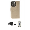 MARSİLYAN™- iPhone 14 Pro Max Kılıf Siluet Işık Serisi - Siyah Bilvis Hayalet Cam Ekran Koruyucu + Raze Metal Kamera Lens - GS
