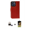 MARSİLYAN™- iPhone 14 Pro Max Kılıf Siluet Işık Serisi - Siyah Buffer Cam Ekran Koruyucu + Bilvis Titan Kamera Lens - GS