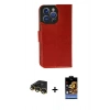 MARSİLYAN™- iPhone 14 Pro Max Kılıf Siluet Işık Serisi - Siyah Buffer Hayalet Cam Ekran Koruyucu + Raze Metal Kamera Lens - GD