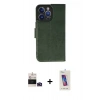 MARSİLYAN™- iPhone 14 Pro Max Kılıf Siluet Işık Serisi - Siyah Joko 5D Cam + Bilvis Titan Kamera Lens - DNMR