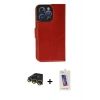 MARSİLYAN™- iPhone 14 Pro Max Kılıf Siluet Işık Serisi - Siyah Joko 5D Cam + Raze Metal Kamera Lens - GD