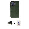MARSİLYAN™- iPhone 14 Pro Max Kılıf Siluet Işık Serisi - Siyah Joko 5D Cam + Raze Metal Kamera Lens - GD