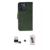 MARSİLYAN™- iPhone 14 Pro Max Kılıf Siluet Işık Serisi - Siyah Joko 5D Cam + Bilvis Titan Kamera Lens - GS