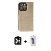 MARSİLYAN™- iPhone 14 Pro Max Kılıf Siluet Işık Serisi - Siyah Joko 5D Cam + PVD Metal Kamera Lens - TU