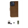MARSİLYAN™- iPhone 14 Pro Max Kılıf Siluet Işık Serisi - Siyah Joko Magic 5D Hayalet Cam + Bilvis Titan Kamera Lens - DNMR
