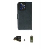 MARSİLYAN™- iPhone 14 Pro Max Kılıf Siluet Işık Serisi - Siyah Joko Magic 5D Hayalet Cam + Raze Metal Kamera Lens - GD