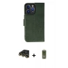 MARSİLYAN™- iPhone 14 Pro Max Kılıf Siluet Işık Serisi - Siyah Joko Magic 5D Hayalet Cam + Raze Metal Kamera Lens - GD