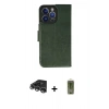 MARSİLYAN™- iPhone 14 Pro Max Kılıf Siluet Işık Serisi - Siyah Joko Magic 5D Hayalet Cam + Raze Metal Kamera Lens - GS