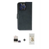 MARSİLYAN™- iPhone 14 Pro Max Kılıf Siluet Işık Serisi - Siyah Mat Seramik Nano Ekran Koruyucu + Bilvis Titan Kamera Lens - GS