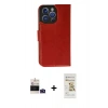 MARSİLYAN™- iPhone 14 Pro Max Kılıf Siluet Işık Serisi - Siyah Mat Seramik Nano Ekran Koruyucu + Bilvis Titan Kamera Lens - DNMR