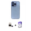MARSİLYAN™- iPhone 14 Pro Max Kılıf Siluet Minimal Özel Seri - Siyah Bilvis 5in1 3D Magic Cam Ekran Koruyucu + Bilvis Titan Kamera Lens - GS