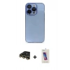 MARSİLYAN™- iPhone 14 Pro Max Kılıf Siluet Minimal Özel Seri - Siyah Joko 5D Cam + Raze Metal Kamera Lens - GD