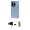 MARSİLYAN™- iPhone 14 Pro Max Kılıf Siluet Minimal Özel Seri - Siyah Joko 5D Cam + Raze Metal Kamera Lens - GS