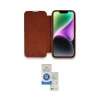 MARSİLYAN™- iPhone 14 Pro Max Kılıf Siluet Minimal Serisi - Şeffaf Royal Nano Ekran Koruyucu