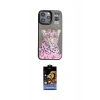 MARSİLYAN™- iPhone 14 Pro Max Kılıf Siluet Modern Özel Seri - Siyah Buffer Hayalet Cam Ekran Koruyucu