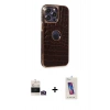 MARSİLYAN™- iPhone 14 Pro Max Kılıf Ufuk Form Prime - Siyah Joko 5D Cam + Bilvis Titan Kamera Lens - GD