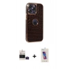 MARSİLYAN™- iPhone 14 Pro Max Kılıf Ufuk Form Prime - Siyah Joko 5D Cam + Bilvis Titan Kamera Lens - SH