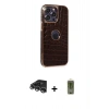 MARSİLYAN™- iPhone 14 Pro Max Kılıf Ufuk Form Prime - Siyah Joko Magic 5D Hayalet Cam + Raze Metal Kamera Lens - GS