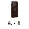MARSİLYAN™- iPhone 14 Pro Max Kılıf Ufuk Form Prime - Siyah Joko Magic 5D Hayalet Cam + Bilvis Titan Kamera Lens - SH
