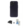MARSİLYAN™- iPhone 14 Pro Max Kılıf Ufuk Minimal Özel Seri - Şeffaf Royal Nano Ekran Koruyucu + Raze Metal Kamera Lens - GS
