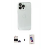 MARSİLYAN™- iPhone 14 Pro Max Kılıf Ufuk Minimal Özel Seri - Siyah Joko 5D Cam + Bilvis Titan Kamera Lens - DNMR