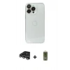 MARSİLYAN™- iPhone 14 Pro Max Kılıf Ufuk Minimal Özel Seri - Siyah Joko Magic 5D Hayalet Cam + Raze Metal Kamera Lens - GS