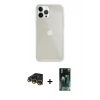 MARSİLYAN™- iPhone 14 Pro Max Kılıf Vadi Asil Prime - Siyah 360 Mat Full Body Arka Koruyucu + Raze Metal Kamera Lens - GD