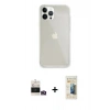 MARSİLYAN™- iPhone 14 Pro Max Kılıf Vadi Asil Prime - Siyah 6D Mat Seramik Hayalet Nano Ekran Koruyucu + Bilvis Titan Kamera Lens - GD