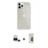 MARSİLYAN™- iPhone 14 Pro Max Kılıf Vadi Asil Prime - Siyah 6D Mat Seramik Hayalet Nano Ekran Koruyucu + Bilvis Titan Kamera Lens - GS