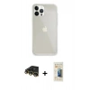 MARSİLYAN™- iPhone 14 Pro Max Kılıf Vadi Asil Prime - Siyah 6D Mat Seramik Hayalet Nano Ekran Koruyucu + Gold Raze Metal Kamera Lens