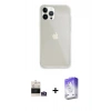 MARSİLYAN™- iPhone 14 Pro Max Kılıf Vadi Asil Prime - Siyah Bilvis 5in1 3D Magic Cam Ekran Koruyucu + Bilvis Titan Kamera Lens - GS