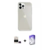 MARSİLYAN™- iPhone 14 Pro Max Kılıf Vadi Asil Prime - Siyah Bilvis 5in1 3D Magic Cam Ekran Koruyucu + Bilvis Titan Kamera Lens - GD