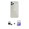 MARSİLYAN™- iPhone 14 Pro Max Kılıf Vadi Asil Prime - Siyah Bilvis 5in1 5D Magic Hayalet Cam Ekran Koruyucu + Bilvis Titan Kamera Lens - DNMR