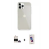 MARSİLYAN™- iPhone 14 Pro Max Kılıf Vadi Asil Prime - Siyah Joko 5D Cam + Bilvis Titan Kamera Lens - GD