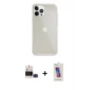 MARSİLYAN™- iPhone 14 Pro Max Kılıf Vadi Asil Prime - Siyah Joko 5D Cam + Bilvis Titan Kamera Lens - SH