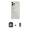MARSİLYAN™- iPhone 14 Pro Max Kılıf Vadi Asil Prime - Siyah Joko Magic 5D Hayalet Cam + PVD Metal Kamera Lens - TU