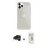 MARSİLYAN™- iPhone 14 Pro Max Kılıf Vadi Asil Prime - Siyah Mat Seramik Nano Ekran Koruyucu + Raze Metal Kamera Lens - GS