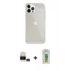 MARSİLYAN™- iPhone 14 Pro Max Kılıf Vadi Asil Prime - Siyah Polymer Nano Ekran Koruyucu + Bilvis Titan Kamera Lens - GD