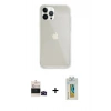 MARSİLYAN™- iPhone 14 Pro Max Kılıf Vadi Asil Prime - Siyah Polymer Nano Ekran Koruyucu + Bilvis Titan Kamera Lens - SH