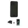 MARSİLYAN™- iPhone 14 Pro Max Kılıf Vadi Çizgi Prime - Şeffaf 360 Full Body Arka Koruyucu + Raze Metal Kamera Lens - GS