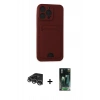 MARSİLYAN™- iPhone 14 Pro Max Kılıf Vadi Çizgi Prime - Şeffaf 360 Full Body Arka Koruyucu + Raze Metal Kamera Lens - GS