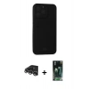 MARSİLYAN™- iPhone 14 Pro Max Kılıf Vadi Çizgi Prime - Şeffaf 360 Full Body Arka Koruyucu + Raze Metal Kamera Lens - GS