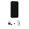 MARSİLYAN™- iPhone 14 Pro Max Kılıf Vadi Çizgi Prime - Şeffaf Pasifik Cam Ekran Koruyucu + Bilvis Titan Kamera Lens - DNMR