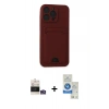 MARSİLYAN™- iPhone 14 Pro Max Kılıf Vadi Çizgi Prime - Şeffaf Royal Nano Ekran Koruyucu + Bilvis Titan Kamera Lens - GS